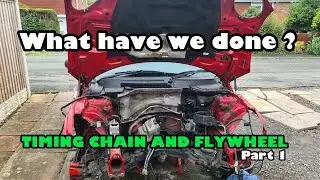 how to change N47 timing chain (BMW/mini SD) episode 1