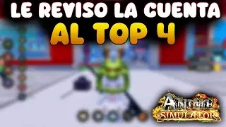 LE REVISO LA CUENTA AL TOP 4 DE ANIME FIGHTING SIMULATOR ROBLOX