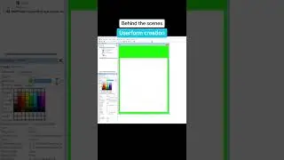 Build Systems, Build your own Userforms in Excel  
