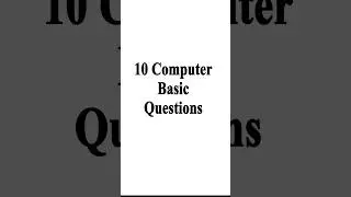 Top 10 Computer Basics GK Questions and Answers #shorts #computer #basicquestions #computerscience