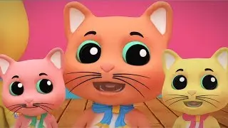 три маленькие котята | русский мультфильмы для детей | Three Little Kitten | Kids Tv Russia