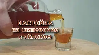 Настойка на шиповнике с яблоком