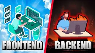 💻 ¿CUÁL es la DIFERENCIA entre un DESARROLLADOR frontend y backend? 💻 | Que es frontend y backend