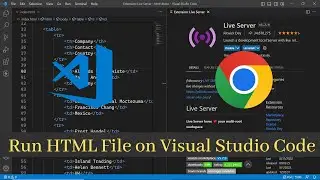 How to Run HTML File on Visual Studio Code || Run Your HTML Website Live in Browser | Window 10/11