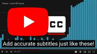 📝How to Add AUTOMATIC Subtitles in YouTube Videos (Tutorial)