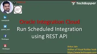 Run OIC scheduled integration using REST API