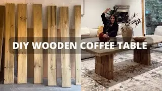 EASY DIY Wooden Coffee Table