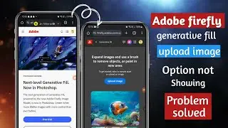 generative fill upload image option not showing problem solved | how to use generative fill in free