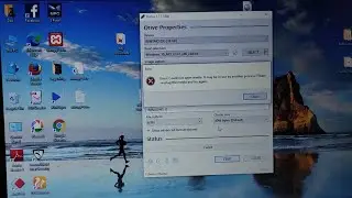 (solve) error could not open media it may be in use by another process please re-plug the media !