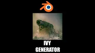 How to use the Ivy Generator in Blender 