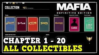 Mafia Definitive Edition All Collectible Locations Story Missions Chapter 1 - 20