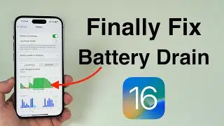 iOS 16 - How To Finally Fix Battery Issues!