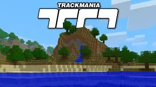 Minecraft in Trackmania is Absurdly Beautiful.