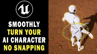 How to Set Rotation Speed of your AI Characters (Stop Turn Snapping) in UE5 Unreal Engine