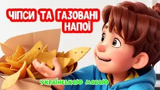 Чому Чіпси та Газовані напої шкідливі для Здоров'я Відео для ДІТЕЙ