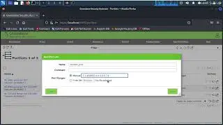 how to configure port list for scan in openvas tool in kali linux