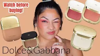 NEW DOLCE & GABBANA MAKEUP  || NOT EVERYTHING WAS A HIT ;-(