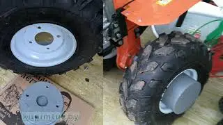 Утяжелители для мотоблока на колёса. Как сделать.Размеры и форма.