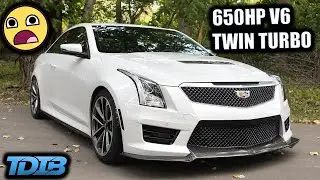 A Twin Turbo V6 Cadillac Makes No Sense (650HP ATS-V)