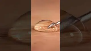 Air Bubble Inside Water Drop | Original sounds created by 