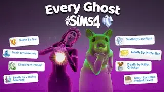 Every Ghost in the Sims 4 (2023) 👻