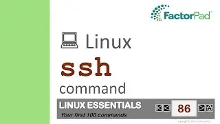 Linux ssh command summary with examples