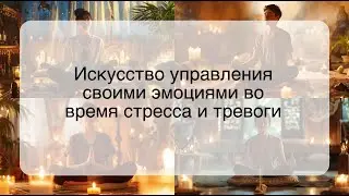 Искусство управления своими эмоциями во время стресса и тревоги