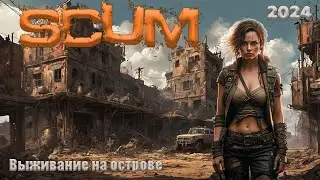 SCUM 2024⚡. Серия 13. Едем в новый бункер .