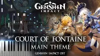 ｢Ballad of Many Waters｣ - Genshin Impact OST Piano Cover [Sheet Music]