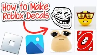 How to Make and Upload Decals on Roblox! (2024)