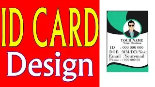 Id card in coreldraw | student id card in coreldraw | By Zeegaols