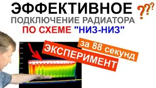 Подключение радиатора по схеме НИЗ-НИЗ (ЛЕНИНГРАДКА) эффективно или нет?