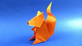 Origami squirrel 