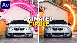 3D Animated Circle Effect - After Effects
