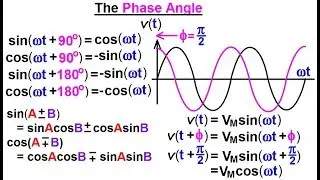 Electrical Engineering: Ch 10 Alternating Voltages & Phasors (3 of 82) The Phase Angle