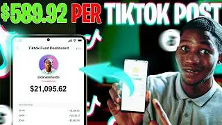 Earn $589.92 per TikTok Video you Post with SECRET AI Tool | How To Make Money Online On TikTok