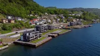 DJi Mini over Øystese, Hardanger - Norway - 4K