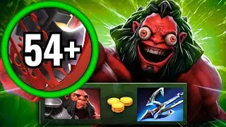 New Meta Harpoon AXE🔥24Kills Offlane Rampage with 54Stacks Culling Blade Dota 2