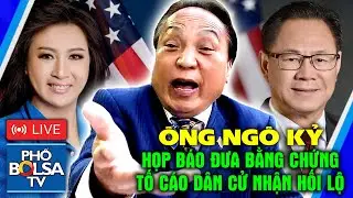 NÓNG: Ông Ngô Kỷ tuyên bố họp báo công bố bằng chứng tố cáo dân cử gốc Việt Westminster nhận hối lộ