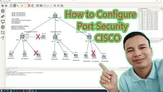 How to configure port security on CISCO Switch