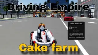 Driving Event 5 Years Anniversary Event Script | Cake Farm | Roblox Script/Hack Showcase