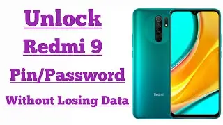 🔴Live - Unlock Redmi 9 Password Lock - How To Unlock Android Mobile Without Losing Data