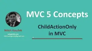 ChildActionOnly in MVC | Advanced MVC 5 concepts