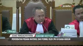 Perdebatan Jaksa dan Ahli soal Hukum Pidana