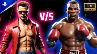 Mike Tyson vs Tyler Durden UFC 5 | Mike Tyson Fight Club