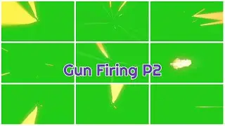 Gun Firing Animation Green screen Videos collection HD Part 2