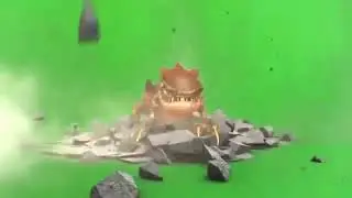 Danger dinosaur VFX effects Green Screen Chroma Key  - Copyright FREE Videos 