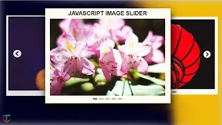 Create a Fully Featured Image Slider Using Simple JavaScript, HTML & CSS #imageslider #webdesign