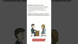 What is constructor & it's type in java || Placement Series Ques || 