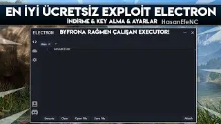 ROBLOX EN İYİ ÜCRETSİZ EXPLOİT ELECTRON NASIL İNDİRİLİR & KEY ALINIR ?| Roblox Free Level 8 Exploit